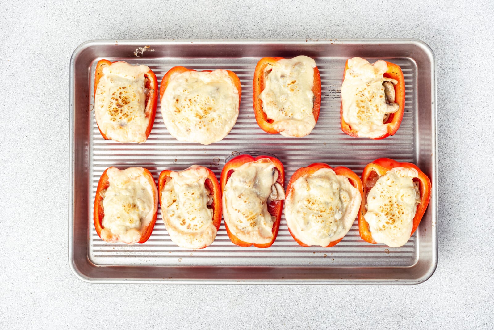 baked stuffed bell peppers