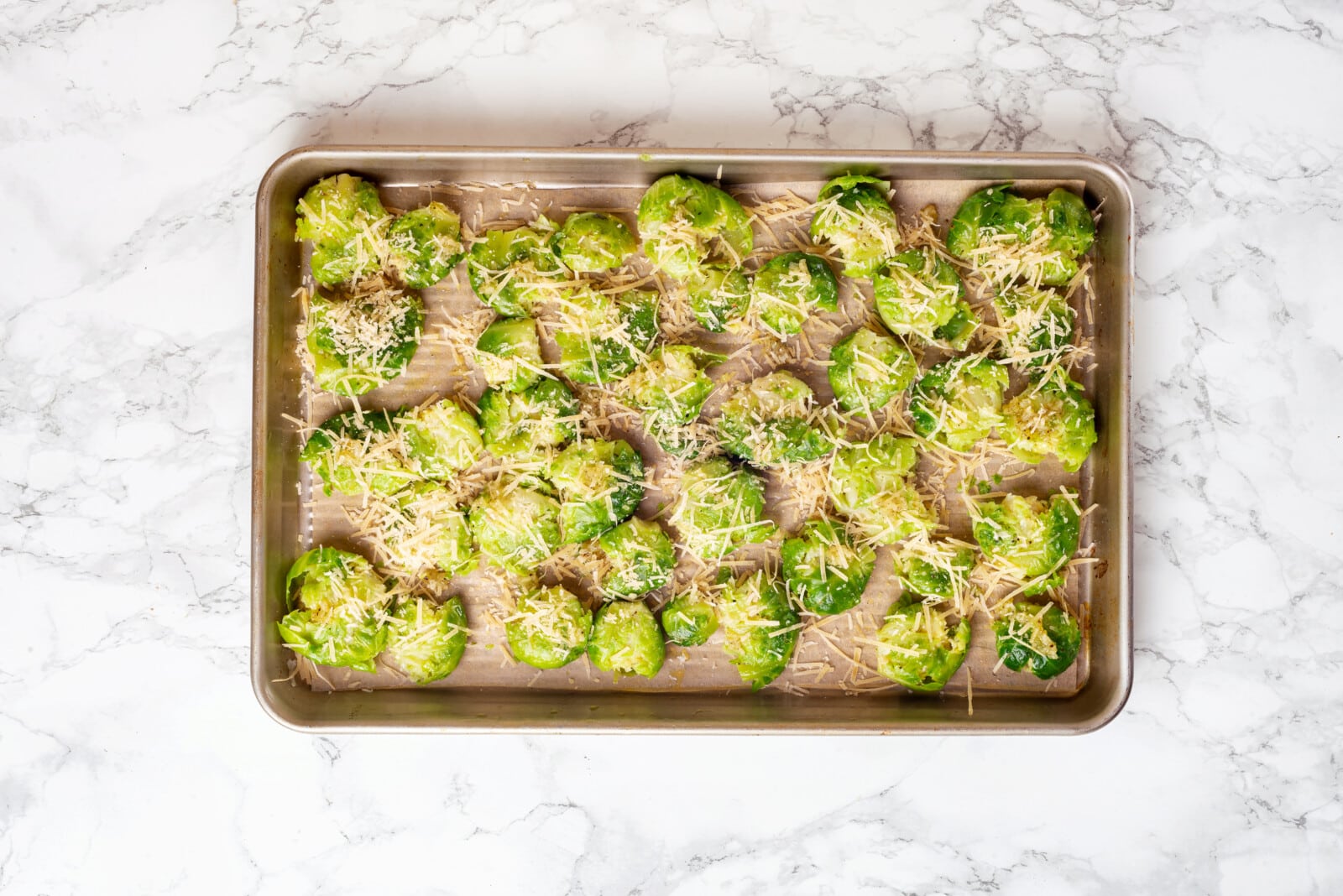 Roasted Brussel Sprouts with cheese