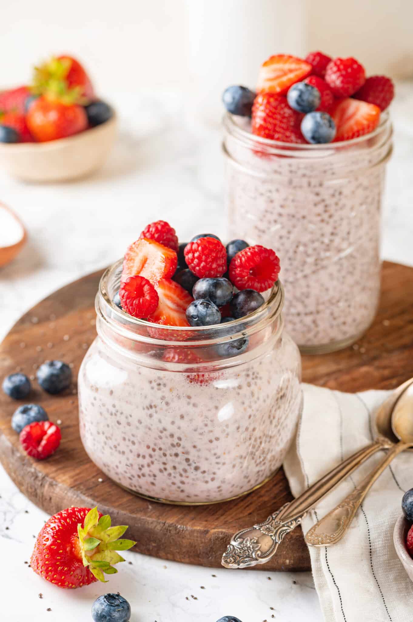 Strawberry Chia Pudding  scaled