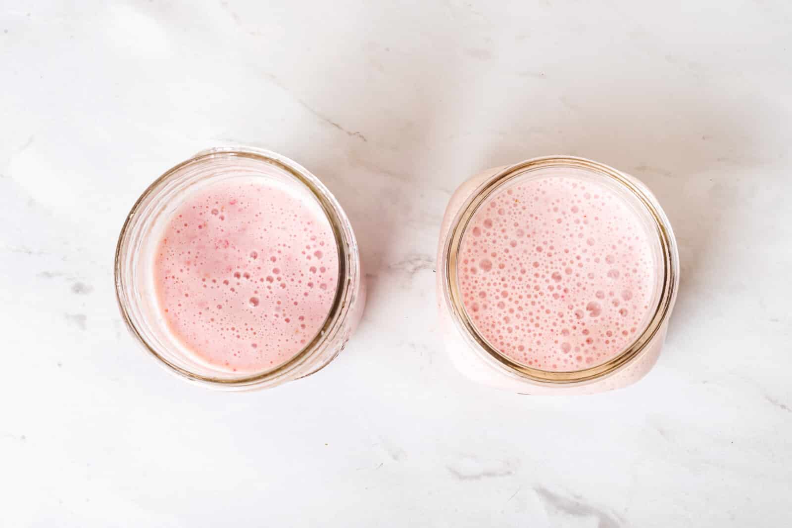 Strawberry Chia Pudding two cups